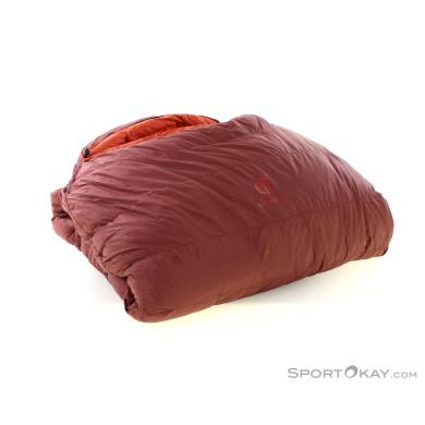 Deuter Astro Pro 800 -15°C Regular Daunenschlafsack links-Dunkel-Rot-Regular