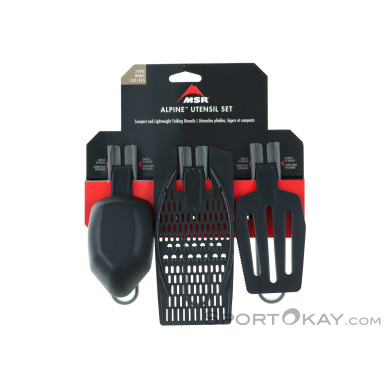 MSR Alpine Besteck-Schwarz-One Size