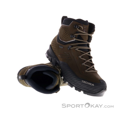 Tecnica Forge 2.0 GTX Herren Wanderschuhe Gore-Tex-Braun-9,5