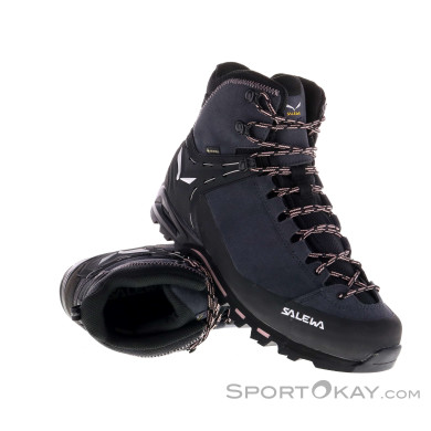 Salewa MTN Trainer Classic Mid GTX Damen Wanderschuhe Gore-Tex-Dunkel-Grau-7