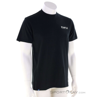 KAVU Klear Above Etch Art Herren T-Shirt-Schwarz-L