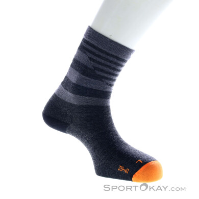 Salewa Fanes Hybrid Merino Herren Wandersocken-Grau-39-41