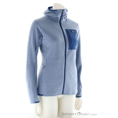 Patagonia R1 Air Full‑Zip Damen Fleecejacke-Blau-M
