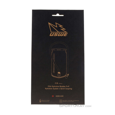 USWE Elite 2L Trinkblase-Transparent-One Size