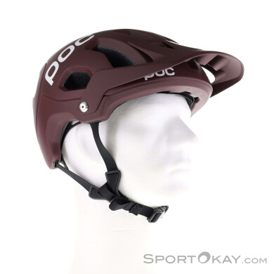 POC Tectal MTB Helm-Dunkel-Rot-M