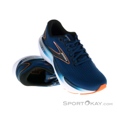 Brooks Glycerin GTS 21 Herren Laufschuhe-Blau-9