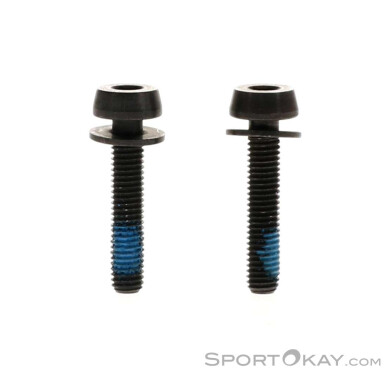 Campagnolo 20-24mm 2P Befestigungsschraube-Schwarz-One Size