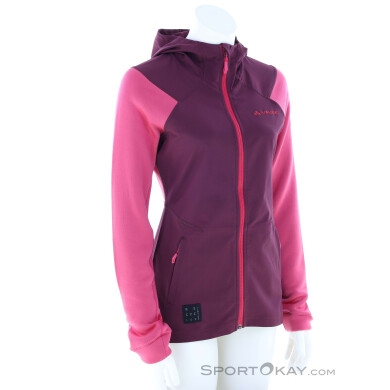 Vaude Tremalzo Hooded Damen Fleecejacke-Pink-Rosa-38