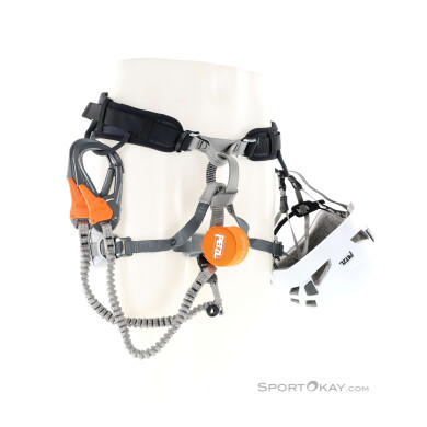 Petzl Kit Via Ferrata Eashook Klettersteigpaket (Set, Helm, Gurt)-Mehrfarbig-2