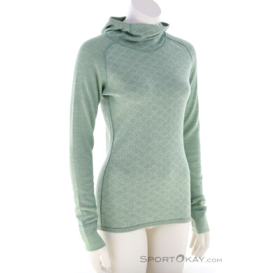 Devold Kvitegga Merino 230 Damen Funktionsshirt-Hell-Grün-S