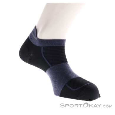 Icebreaker Merino Run+ Ultralight Micro Herren Socken-Schwarz-S