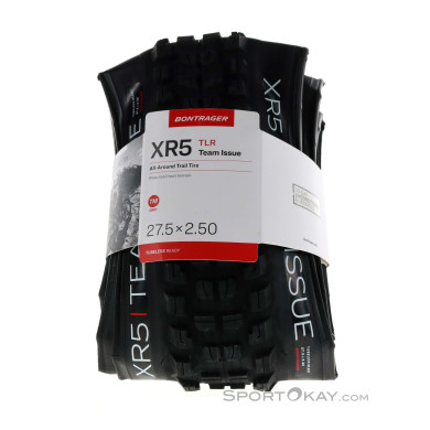 Bontrager XR5 Team Issue TLR MTB 50a 2,5" Reifen-Schwarz-27,5x2,50