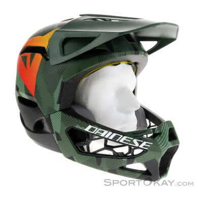 Dainese Linea 01 Evo Mips Fullface Helm-Oliv-Dunkelgrün-M-L