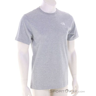 The North Face Evolution Simple Dome Regular Herren T-Shirt-Grau-M