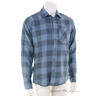 Helly Hansen Aker Flannel L/S Herren Hemd-Blau-M