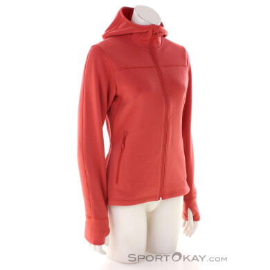 Helly Hansen Alphelia Zero Fleece Hoodie Damen Sweater-Rot-S