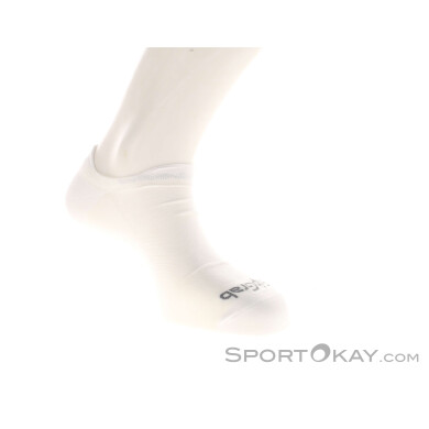 GripGrab Classic No Show Summer Bikesocken-Weiss-M