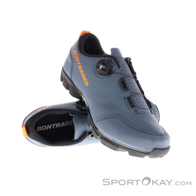 Bontrager Evoke Herren MTB Schuhe-Blau-44