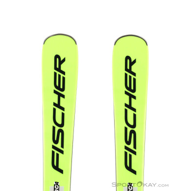 Fischer RC4 STI TPR + RS 10 PR Skiset 2026-Gelb-170