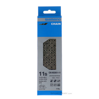 Shimano CN-HG901 116GL 11-fach Kette-Silber-One Size