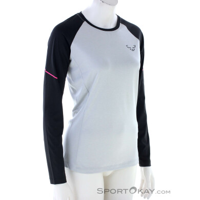 Dynafit Alpine Pro LS Damen Funktionsshirt-Grau-40
