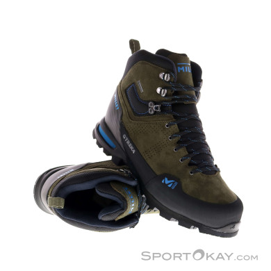 Millet GR4 GTX Herren Wanderschuhe Gore-Tex-Oliv-Dunkelgrün-10