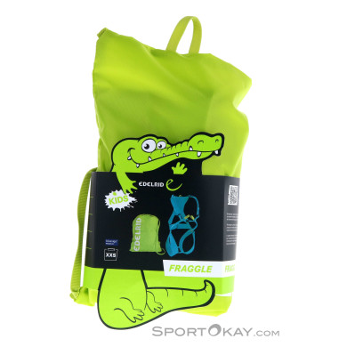 Edelrid Fraggle Klettergurt-Türkis-XXS