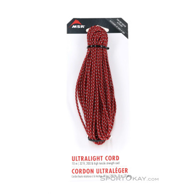 MSR Ultralight Cord 10m Zelt Zubehör-Schwarz-10
