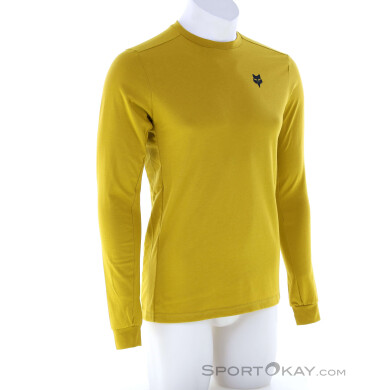 Fox Ranger DriRelease MD L/S Herren Bikeshirt-Gelb-M