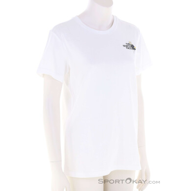 The North Face Alpine Flower Relaxed Damen T-Shirt-Weiss-S