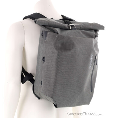 Ortlieb Vario Urban QL2.2 20l Gepäckträgertasche/ Rucksack-Dunkel-Grau-One Size