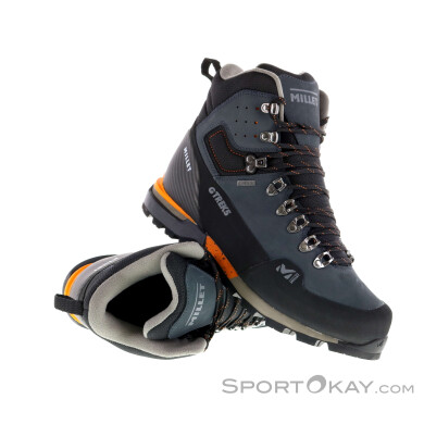 Millet GTX Trek 5 GTX Herren Wanderschuhe Gore-Tex-Dunkel-Grau-10,5