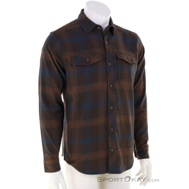 Fox Traildust Flannel Herren Hemd-Braun-L