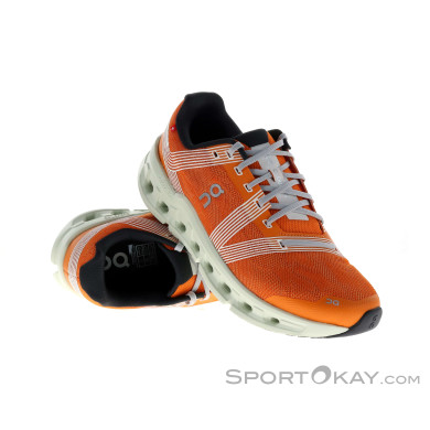 On Cloudgo Herren Laufschuhe-Orange-10