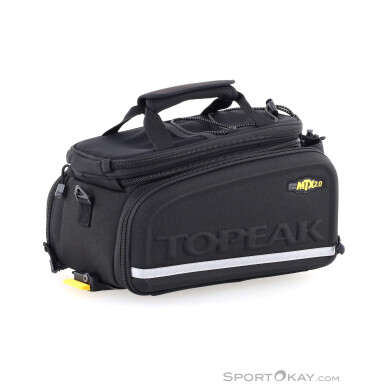 Topeak MTX TrunkBag DXP (MTX 2.0) mit TrunkLock-Platte Gepäckträgertasche-Schwarz-One Size
