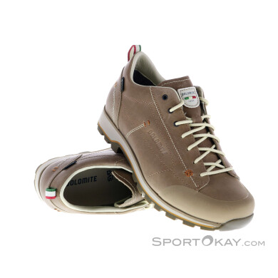 Dolomite Cinquantaquattro Low FG GTX Damen Freizeitschuhe Gore-Tex-Beige-3,5
