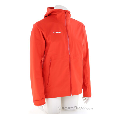 Mammut Alto Light HS Hooded Herren Outdoorjacke-Rot-M
