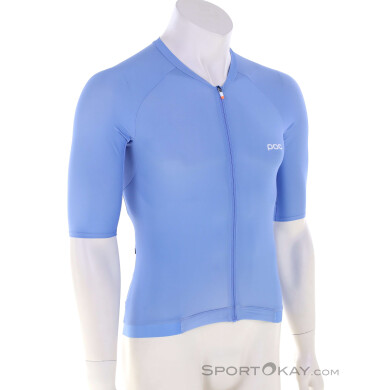 POC Pristine SS Herren Bikeshirt-Blau-L