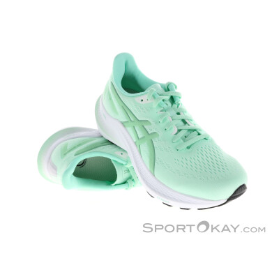 Asics GT-2000 12 Damen Laufschuhe-Hell-Grün-6,5