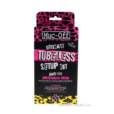 Muc Off Ultimate DH/Plus 44mm Tubeless Kit-Schwarz-One Size