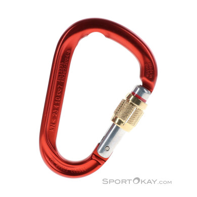 Austrialpin Rondo GI HMS-Karabiner-Rot-One Size