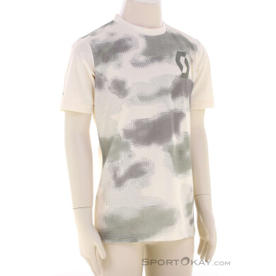 Scott Trail Vertic 10 S/S Kinder T-Shirt-Beige-140