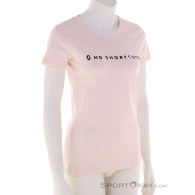 Scott NO Shortcuts S/S Damen T-Shirt-Pink-Rosa-M
