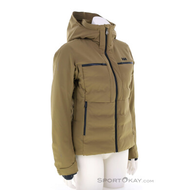 Helly Hansen Alphelia Elevate Damen Skijacke-Braun-M