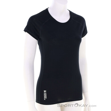 Mons Royale Bella Tech Damen Funktionsshirt-Schwarz-S
