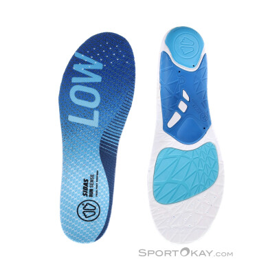 Sidas 3Feet Run Sense Low Einlegesohlen-Blau-S