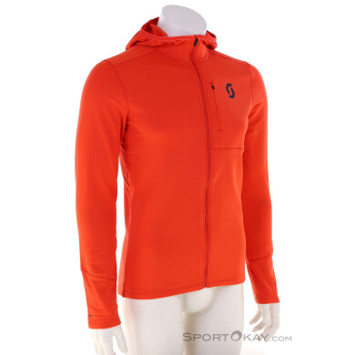 Scott Defined Light Hoodie Herren Sweater-Rot-M