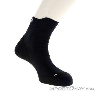 POC Essential MTB Strong Mid Bikesocken-Schwarz-S