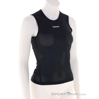GripGrab Ultralight Mesh Sleeveless Base Layer Damen Funktionsshirt-Schwarz-M