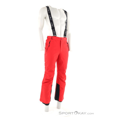 CMP Salopette Herren Skihose-Rot-52